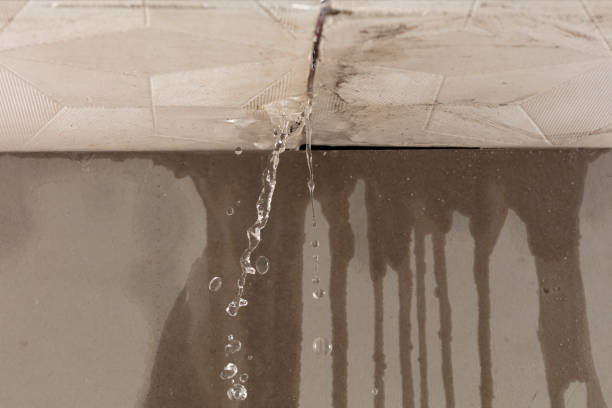 Professional Water Extraction technician working in Round O, SC
